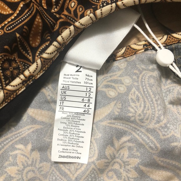 Zimmermann Ruffled Tali Cutout Swimsuit - Picture 6 of 8